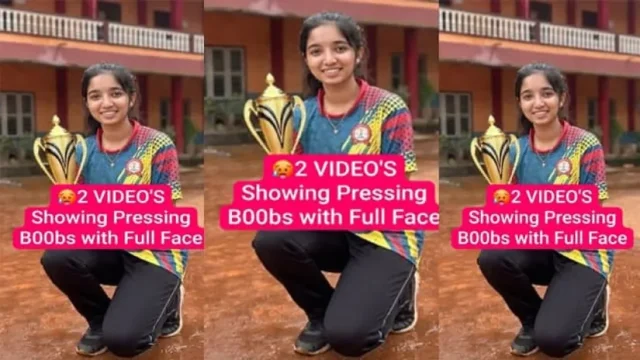 Bhojpuri Girl Latest Viral Showing Boobs Pressing with Full Face